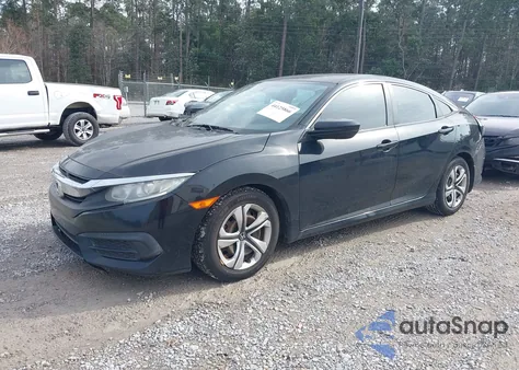 2017 Honda Civic Lx from USA, damaged, VIN 19XFC2F57HE030440